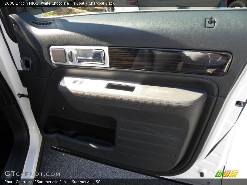 White Chocolate Tri Coat / Charcoal Black 2008 Lincoln MKX