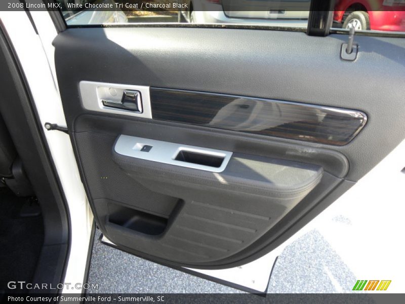 White Chocolate Tri Coat / Charcoal Black 2008 Lincoln MKX
