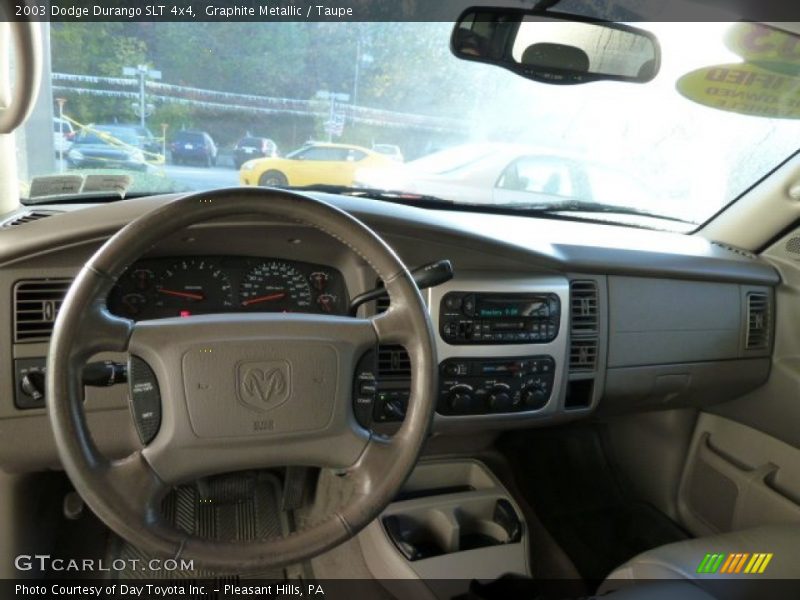 Graphite Metallic / Taupe 2003 Dodge Durango SLT 4x4