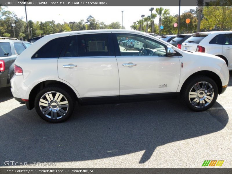 White Chocolate Tri Coat / Charcoal Black 2008 Lincoln MKX