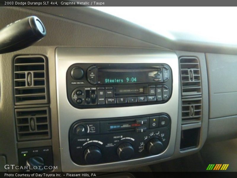 Controls of 2003 Durango SLT 4x4