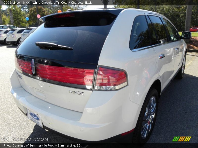 White Chocolate Tri Coat / Charcoal Black 2008 Lincoln MKX