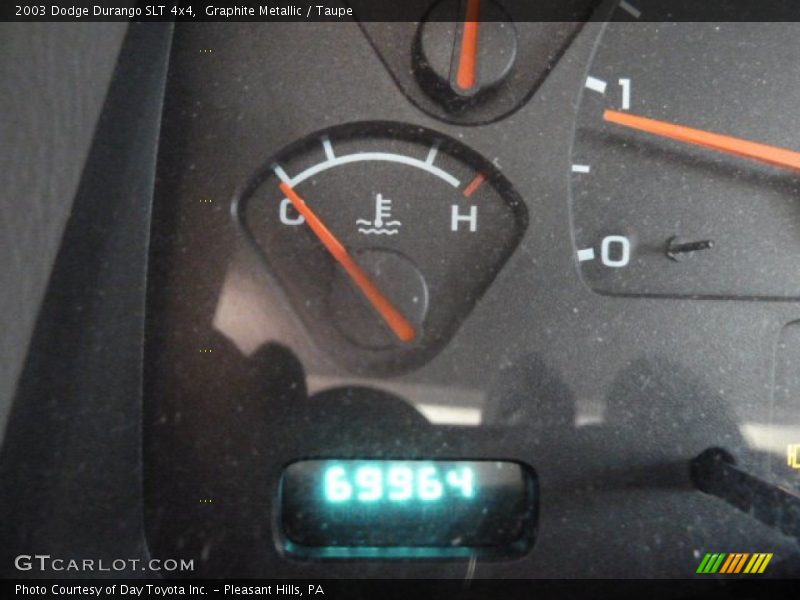 Graphite Metallic / Taupe 2003 Dodge Durango SLT 4x4