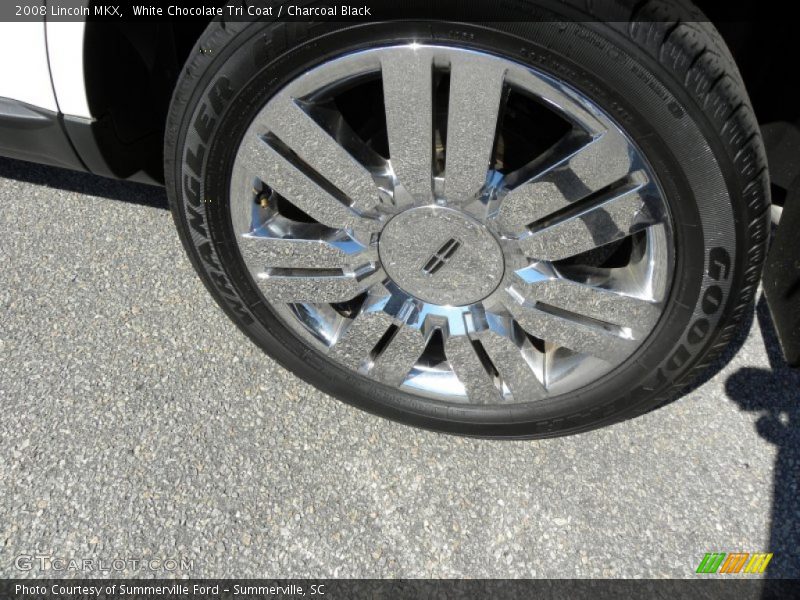 White Chocolate Tri Coat / Charcoal Black 2008 Lincoln MKX