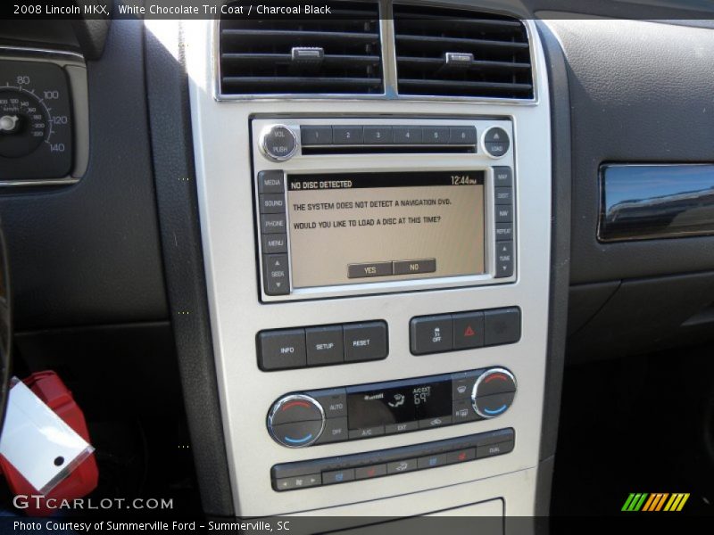 White Chocolate Tri Coat / Charcoal Black 2008 Lincoln MKX