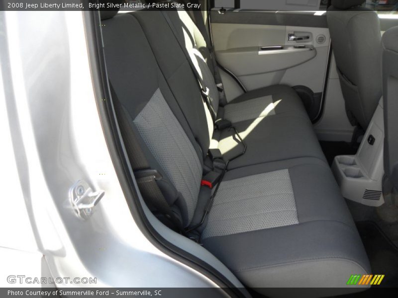Bright Silver Metallic / Pastel Slate Gray 2008 Jeep Liberty Limited