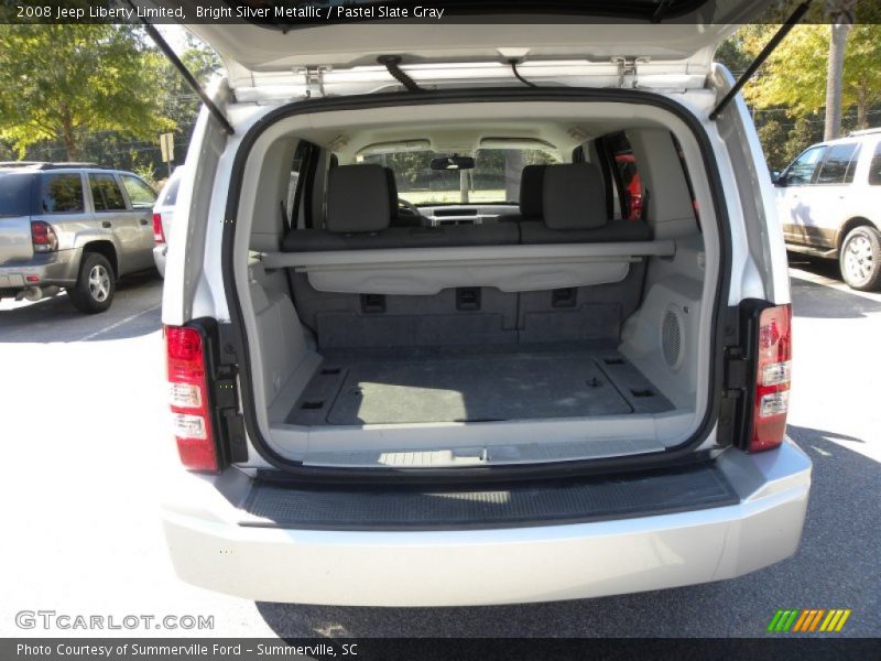 Bright Silver Metallic / Pastel Slate Gray 2008 Jeep Liberty Limited