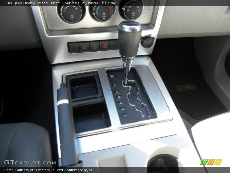 Bright Silver Metallic / Pastel Slate Gray 2008 Jeep Liberty Limited