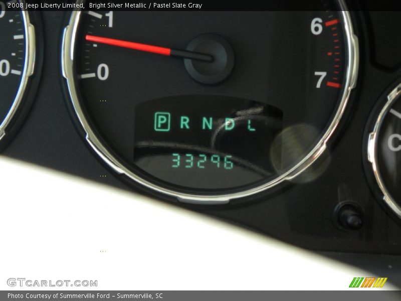 Bright Silver Metallic / Pastel Slate Gray 2008 Jeep Liberty Limited