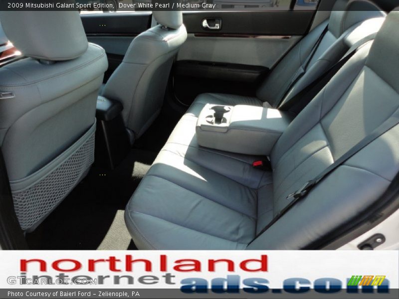 Dover White Pearl / Medium Gray 2009 Mitsubishi Galant Sport Edition