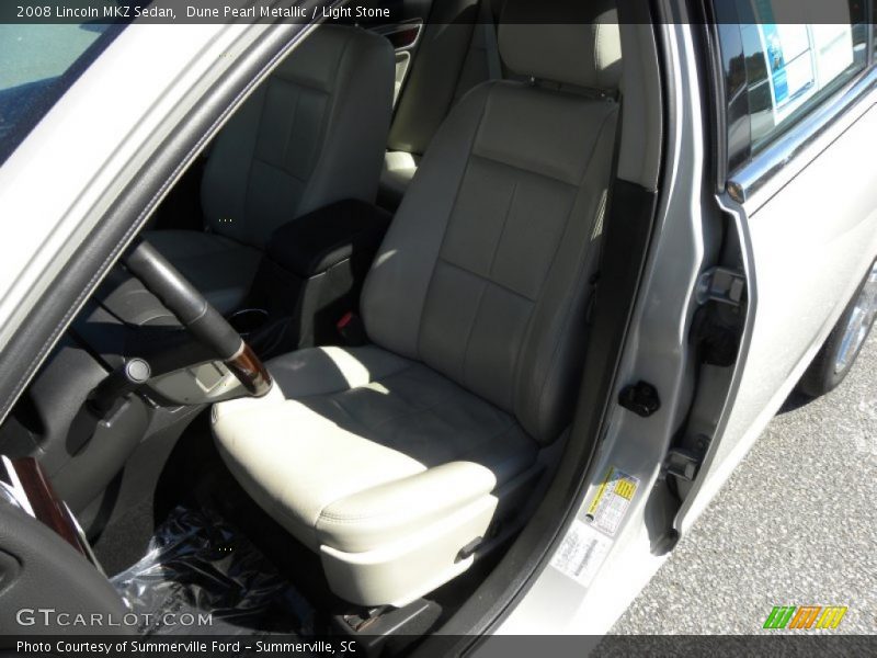 Dune Pearl Metallic / Light Stone 2008 Lincoln MKZ Sedan