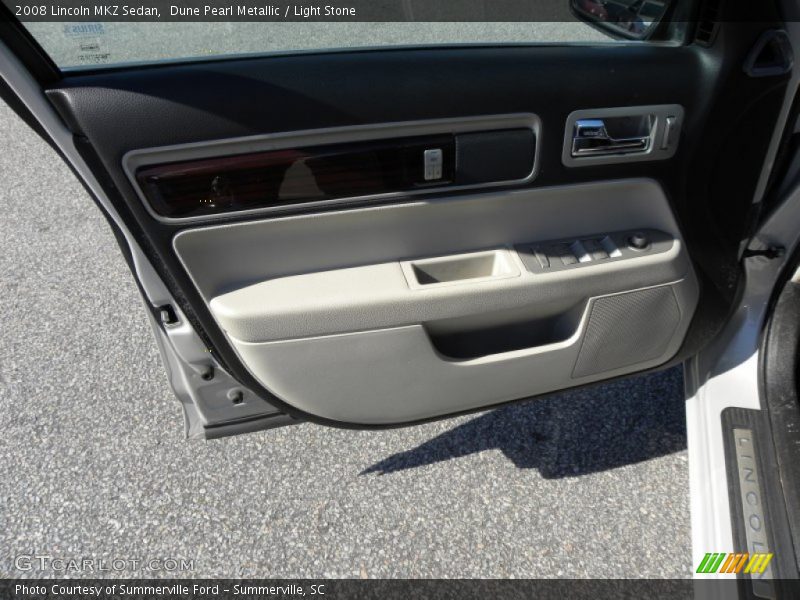 Dune Pearl Metallic / Light Stone 2008 Lincoln MKZ Sedan