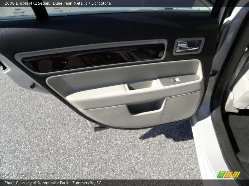 Dune Pearl Metallic / Light Stone 2008 Lincoln MKZ Sedan