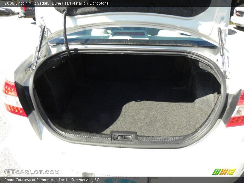 Dune Pearl Metallic / Light Stone 2008 Lincoln MKZ Sedan