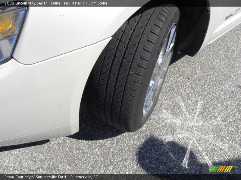 Dune Pearl Metallic / Light Stone 2008 Lincoln MKZ Sedan