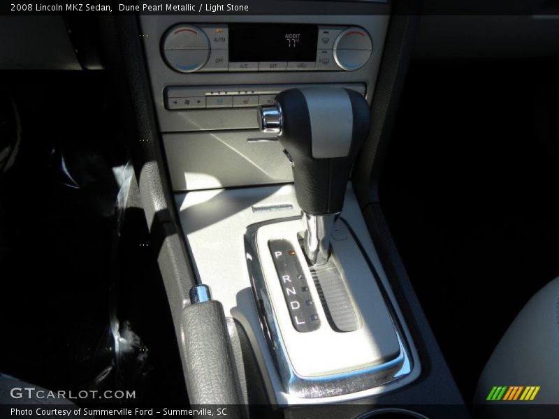 Dune Pearl Metallic / Light Stone 2008 Lincoln MKZ Sedan