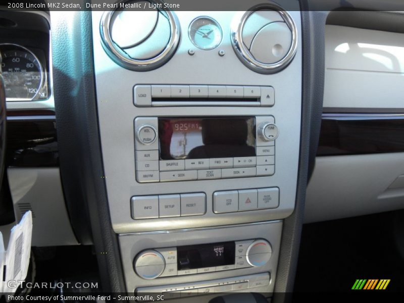 Dune Pearl Metallic / Light Stone 2008 Lincoln MKZ Sedan