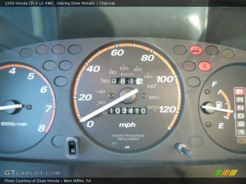 Sebring Silver Metallic / Charcoal 1999 Honda CR-V LX 4WD