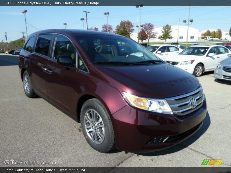 Front 3/4 View of 2012 Odyssey EX-L