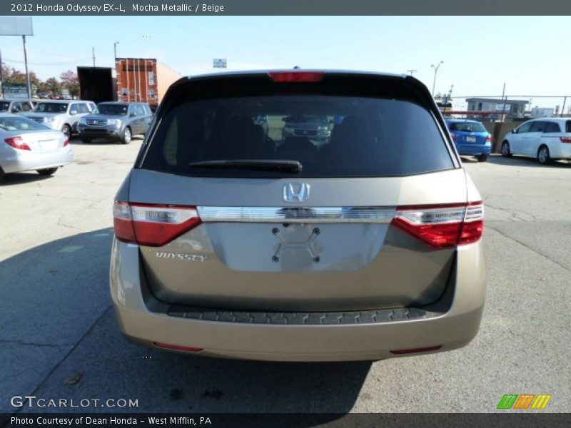 Mocha Metallic / Beige 2012 Honda Odyssey EX-L