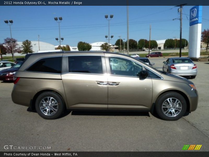 Mocha Metallic / Beige 2012 Honda Odyssey EX-L