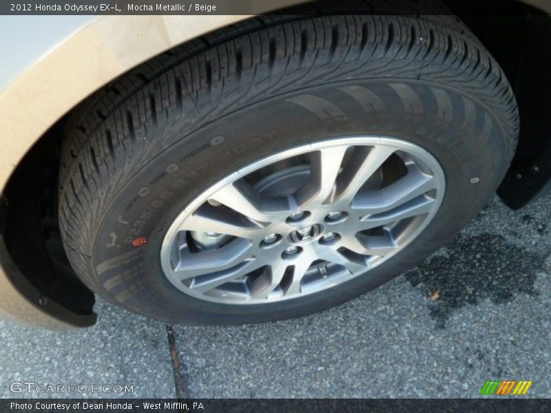 Mocha Metallic / Beige 2012 Honda Odyssey EX-L