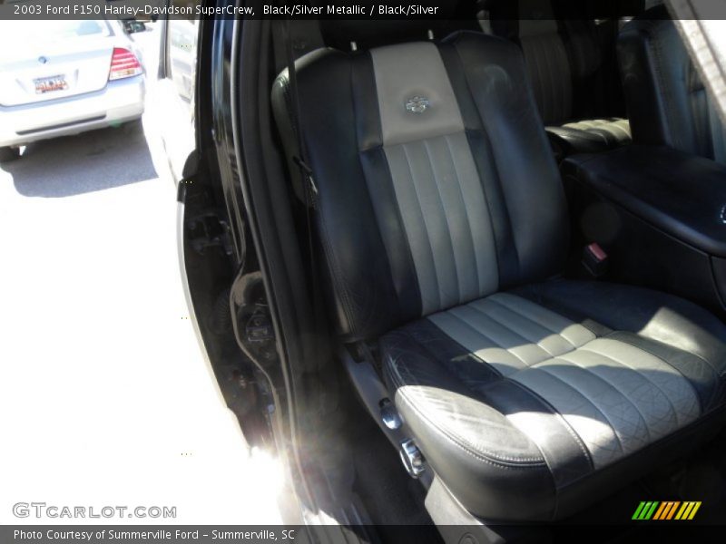 Black/Silver Metallic / Black/Silver 2003 Ford F150 Harley-Davidson SuperCrew
