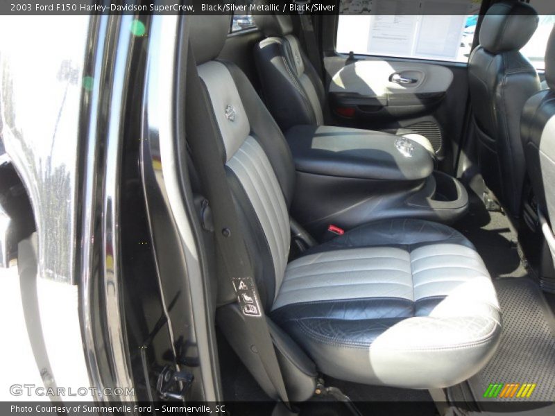 Black/Silver Metallic / Black/Silver 2003 Ford F150 Harley-Davidson SuperCrew