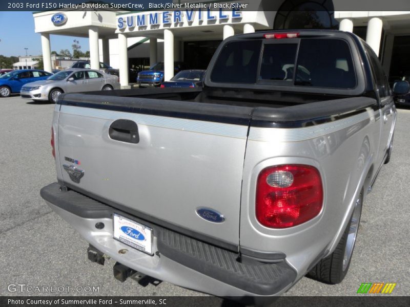 Black/Silver Metallic / Black/Silver 2003 Ford F150 Harley-Davidson SuperCrew