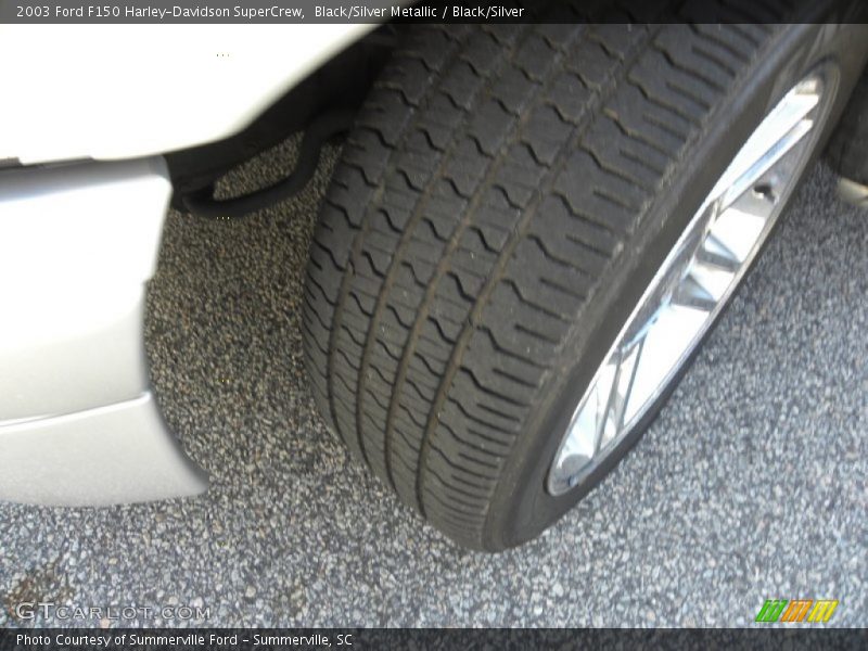 Black/Silver Metallic / Black/Silver 2003 Ford F150 Harley-Davidson SuperCrew