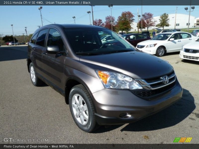 Urban Titanium Metallic / Black 2011 Honda CR-V SE 4WD
