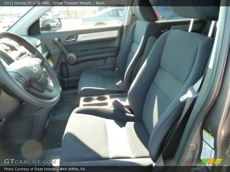Urban Titanium Metallic / Black 2011 Honda CR-V SE 4WD