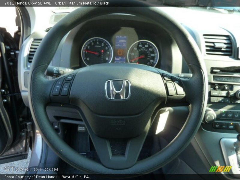Urban Titanium Metallic / Black 2011 Honda CR-V SE 4WD