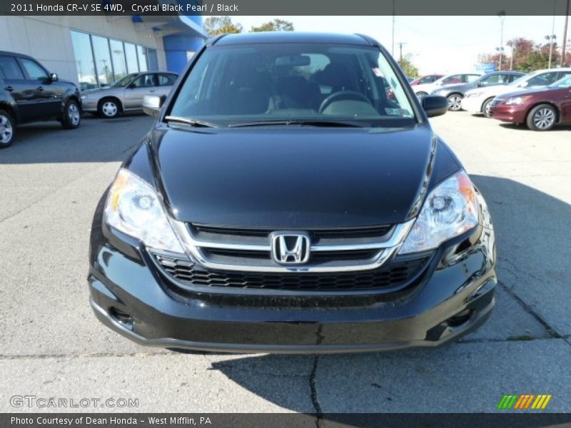 Crystal Black Pearl / Black 2011 Honda CR-V SE 4WD