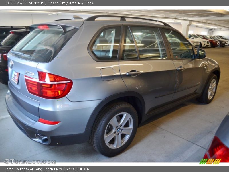 Space Gray Metallic / Black 2012 BMW X5 xDrive35i