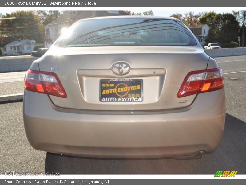 Desert Sand Mica / Bisque 2008 Toyota Camry LE