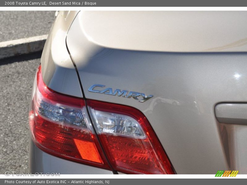 Desert Sand Mica / Bisque 2008 Toyota Camry LE