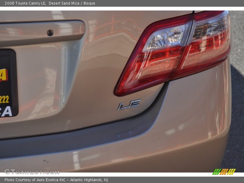 Desert Sand Mica / Bisque 2008 Toyota Camry LE