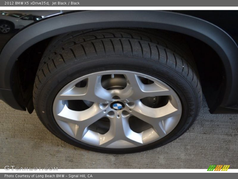 Jet Black / Black 2012 BMW X5 xDrive35d