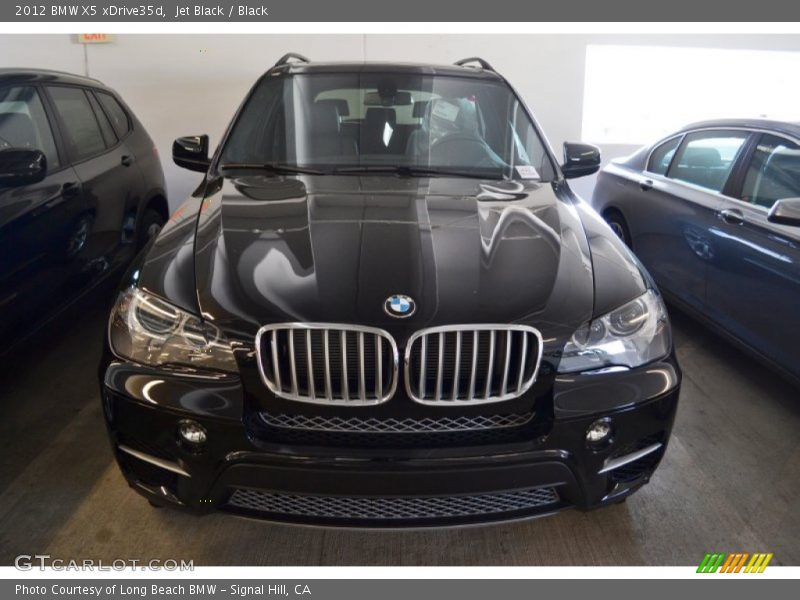 Jet Black / Black 2012 BMW X5 xDrive35d