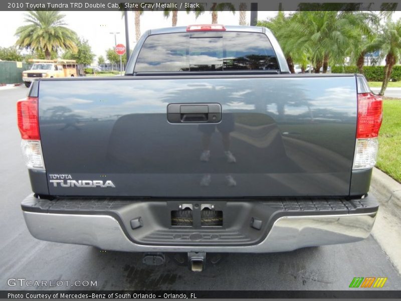 Slate Gray Metallic / Black 2010 Toyota Tundra TRD Double Cab