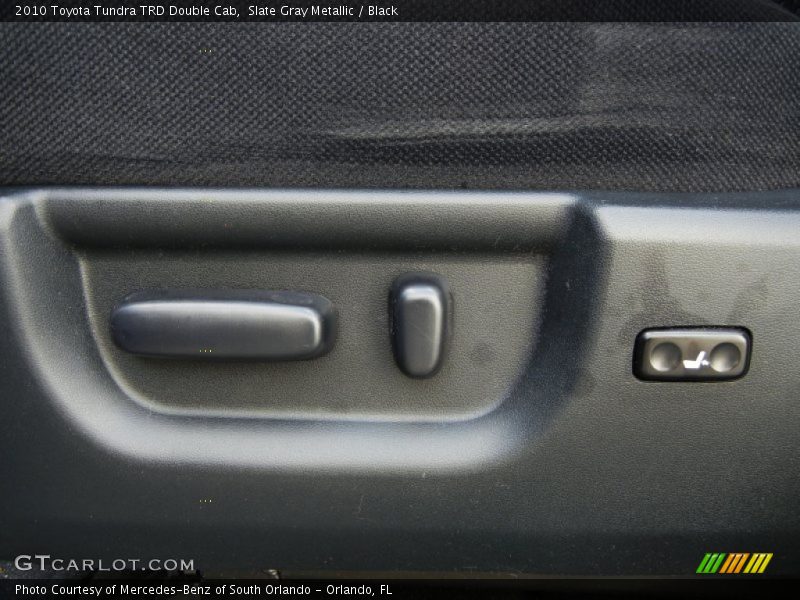 Slate Gray Metallic / Black 2010 Toyota Tundra TRD Double Cab