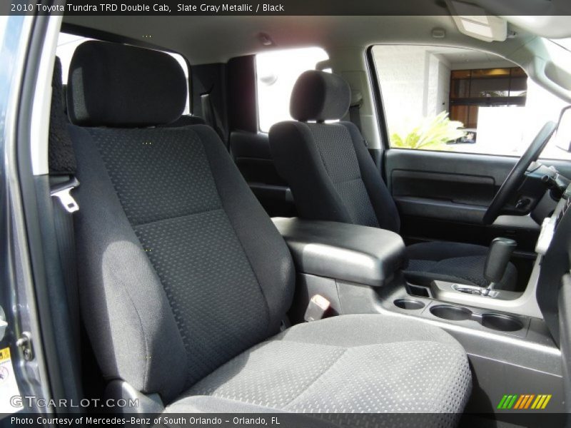 Slate Gray Metallic / Black 2010 Toyota Tundra TRD Double Cab