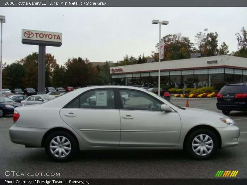 Lunar Mist Metallic / Stone Gray 2006 Toyota Camry LE