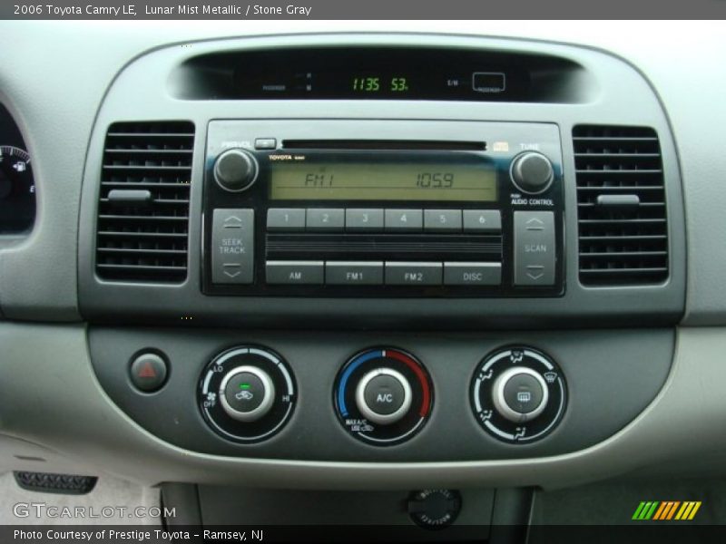 Lunar Mist Metallic / Stone Gray 2006 Toyota Camry LE