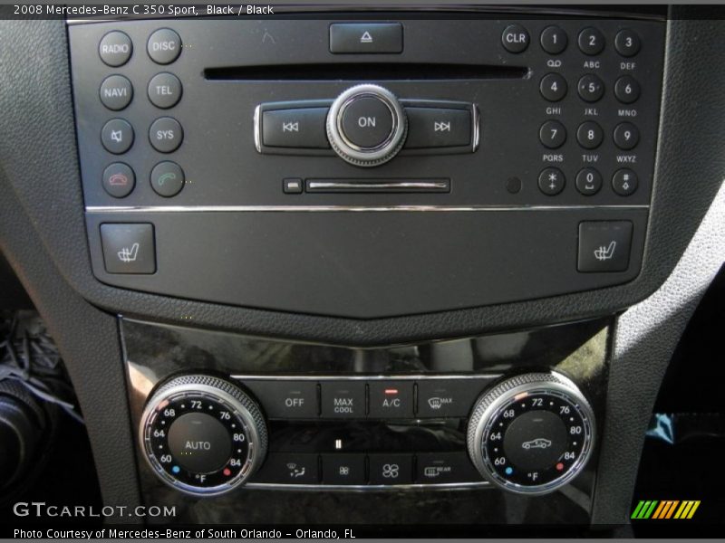 Black / Black 2008 Mercedes-Benz C 350 Sport