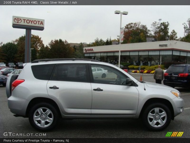 Classic Silver Metallic / Ash 2008 Toyota RAV4 4WD