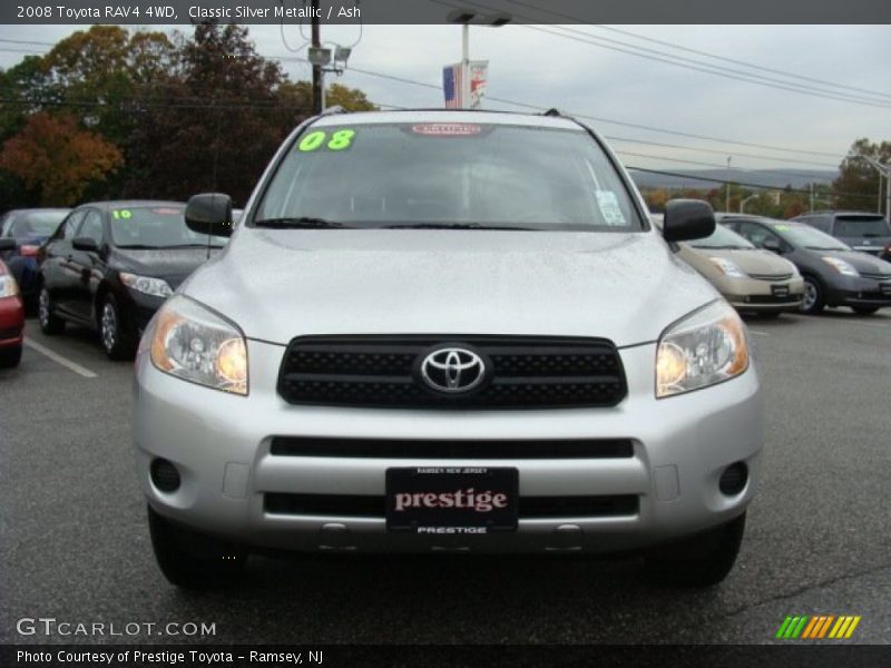 Classic Silver Metallic / Ash 2008 Toyota RAV4 4WD