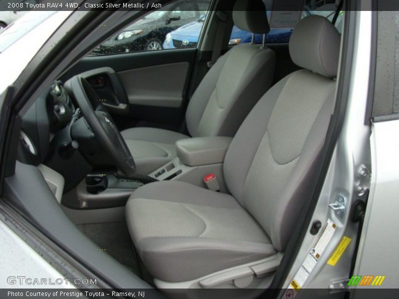 Classic Silver Metallic / Ash 2008 Toyota RAV4 4WD
