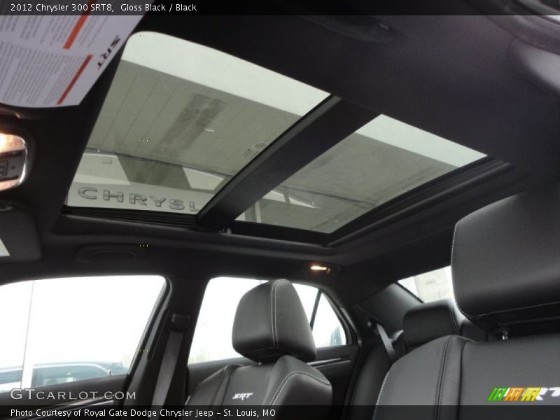Gloss Black / Black 2012 Chrysler 300 SRT8